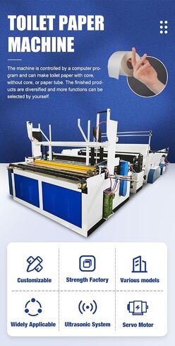Fully Automatic Napkin Making Machine – Compact Tissue Folding, Cutting & Converting Equipment for Small Factory, Home Business & Commercial Use in Kuwait