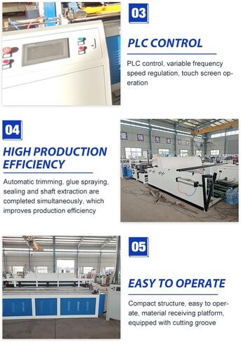 Fully Automatic Napkin Making Machine – Compact Tissue Folding, Cutting & Converting Equipment for Small Factory, Home Business & Commercial Use in Kuwait