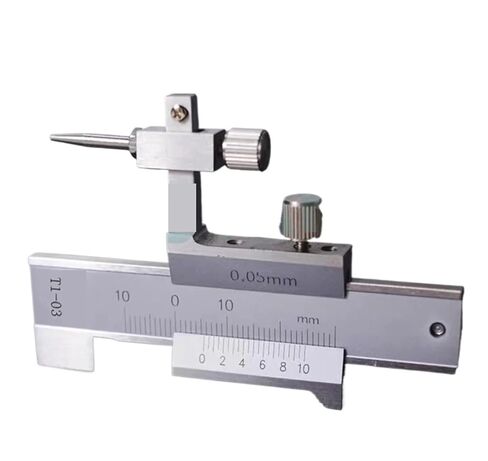 Step Gauge Vernier Caliper 0±10mm x 0.05mm Stainless Steel Gag Gage Vernier Industrial(T1-03 Standar) in Kuwait