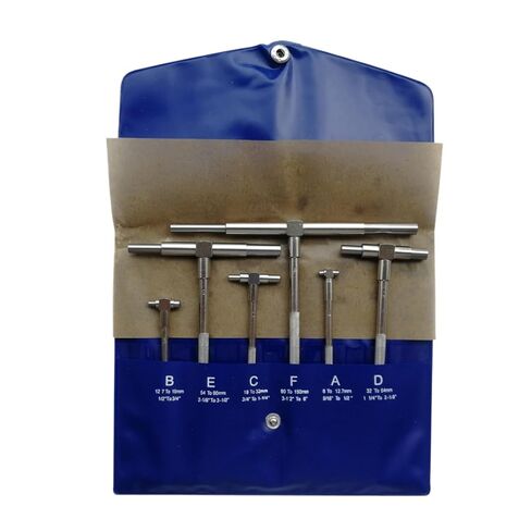 6pcs Telescopic Gauge 8-150mm (5/16 "-6") Bore Gauge Measuring Tools Internal Gauge, Hole Gauges Inside Measuring Tools in Kuwait