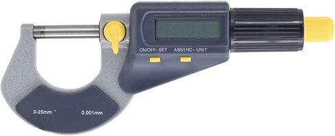 نطاق قياس الميكرومتر الخارجي الرقمي IP65 0-25 مم/0-1 بوصة دقة 0.001 مم/.00005 بوصة 105-01-4(50-75 مم) in Saudi Arabia