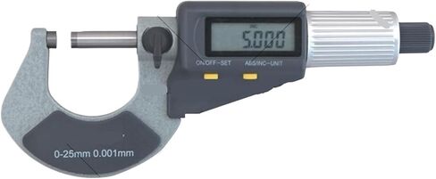 Digital Diameter Thousand Scales 0-25-50mm Spiral Micrometer Electron accuracy0.001(0-25mm) in Kuwait
