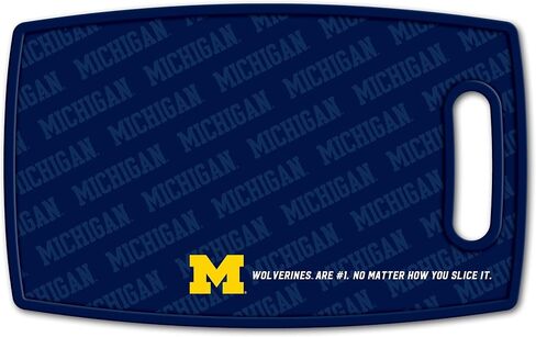 مجموعة الشواء YouTheFan NCAA Michigan Wolverines Spirit Series 3 قطع، من الفولاذ المقاوم للصدأ، 22 بوصة × 9 بوصة ولوحة تقطيع من سلسلة شعار NCAA Michigan Wolverines in Kuwait