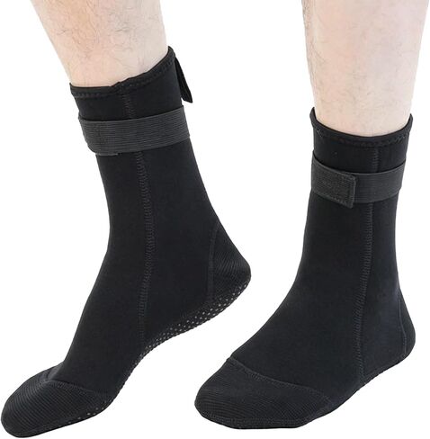 SUJAYU 3mm Neoprene Socks Dive Socks Water Socks, Waterproof Diving Socks Scuba Socks Fin Socks Foot Covers for Swimming in Saudi Arabia