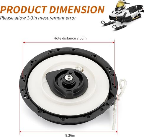 420892614 for Ski-Doo Recoil Pull Starter MXZ GSX GTX Renegade Skandic Summit Tundra Xtreme Expedition Grand Touring Legend Freeride Formula Deluxe 440 500 500ss 600 700 800 800R in Kuwait