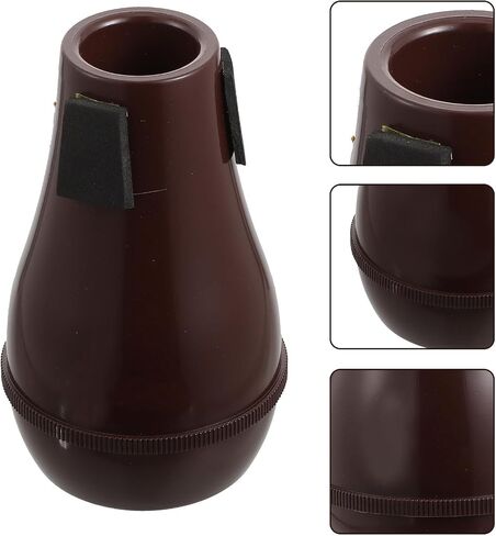 Abs Trombone Mute Sound Attenuation Practice Silent Accessory for Alto and Tenor Trombone Red Instrument Part in Kuwait