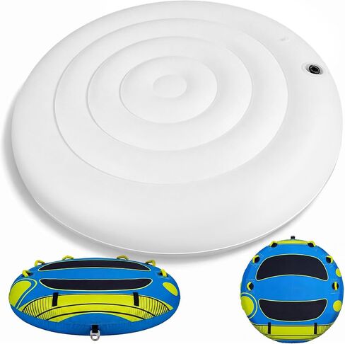 Soulchen Replacement Innertube for Towable Boat Tube 1-3 Rider Model,Adjustable Inner Tube for Water Sport,Safety Speed Valve for Inflating Deflating,No Cover Included in Kuwait
