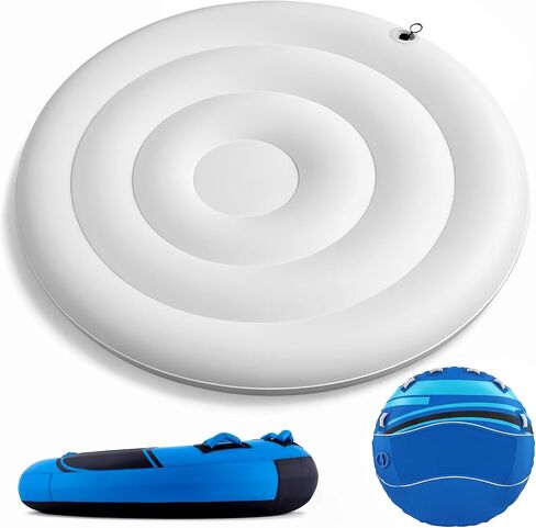Soulchen Replacement Innertube for Towable Boat Tube 1-3 Rider Model,Adjustable Inner Tube for Water Sport,Safety Speed Valve for Inflating Deflating,No Cover Included in Kuwait