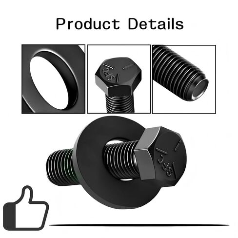 26-0671& 3290-465 Replacement Blade Bolt and Washer Kit – 3 Pack | Compatible with to-ro, Ex-Mark, TimeMaster, Recycler Mowers, OEM-Quality Hardware in Kuwait