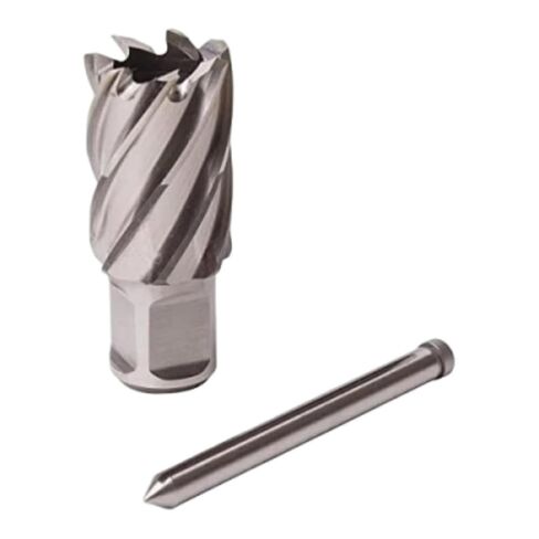 63134206041 لقم الثقب Slugger HSS قاطع حلقي مع دبوس - لملحقات القاطع الحلقي لمثقاب الطاقة - فولاذ عالي المتانة - ساق مستقيمة 13/16 بوصة × 1 بوصة 3/4 بوصة in Kuwait