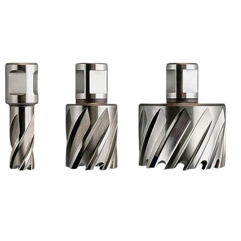 63134206041 لقم الثقب Slugger HSS قاطع حلقي مع دبوس - لملحقات القاطع الحلقي لمثقاب الطاقة - فولاذ عالي المتانة - ساق مستقيمة 13/16 بوصة × 1 بوصة 3/4 بوصة in Kuwait