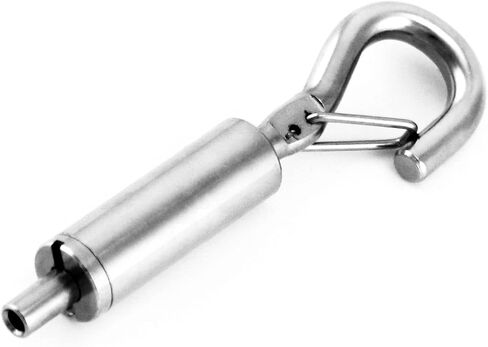 QWORK Steel Wire Rope Hanger, 6 Pack Portable Hook & Eye Turnbuckle Tension for 1/16-3/32 Stainless Steel Cable Guide Wire Rope in Kuwait
