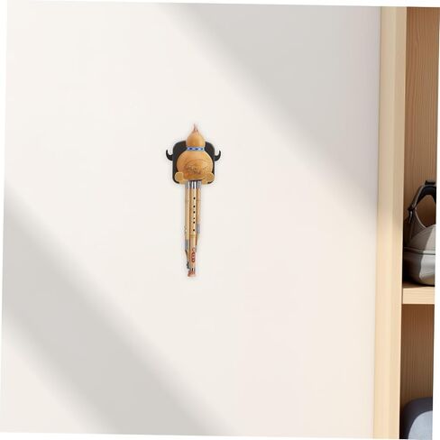 Suona Hook Hanger for Chinese Traditional Instruments and Hulusi Wall Hook, Plastic Foldable Flute Holder with Space Saving Design, for Classroom or Compact Apartments in Kuwait