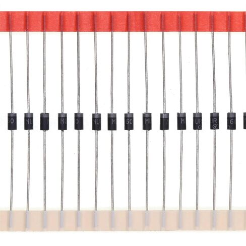 100PCS MUR160 Fast Recovery Rectifier Diode 1A 600V DO-41 Axial 1 Amp 600 Volt in Kuwait
