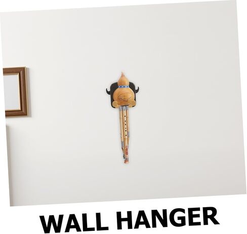 STOBAZA Hulusi Hook Simple Elegant Design Wall Mounted Plastic Traditional Chinese Instrument Holder with Easy Installation and Fall Prevention for Suona and Flute for Home or Practice in Kuwait