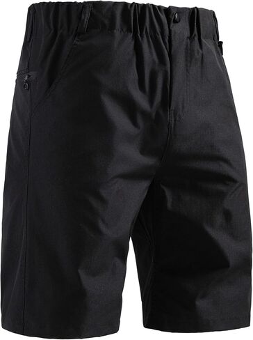Mens Casual Shorts - Quick Dry Stretch Golf Shorts for Men, Lightweight Summer Beach Men's Shorts with Elastic Waist in Kuwait