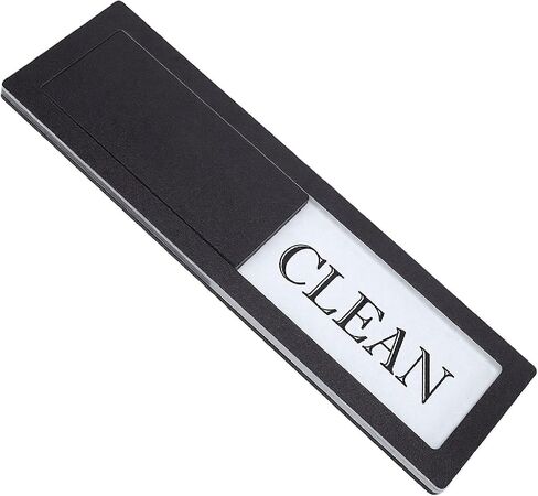 Haofy Clean Dirty Dishwasher Magnet 7x2 بوصة 304 لمسة نهائية من الفولاذ المقاوم للصدأ، لا تفتح غسالة الأطباق القذرة مرة أخرى من أجل هدية الترحيب بالمنزل (فضية) in Kuwait