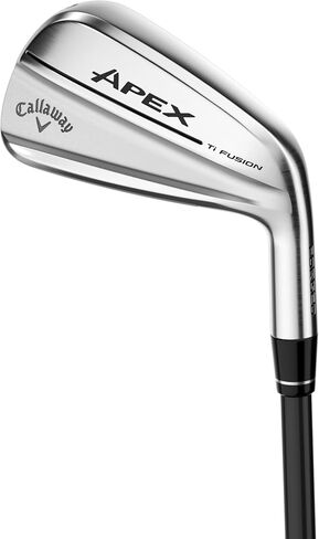 مكواة فردية من Callaway Golf Apex TI Fusion Chrome (اليد اليمنى، الفولاذ، المرن القوي، إسفين النهج) in Kuwait