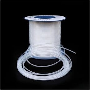 PTFE Tubing, Capillary Tube, 0.3mm ~ 5mm ID, 5m Length - Chemical & Corrosion Resistant, Ideal For Precision Engineering & Medical Applications(ID 3.5xOD 4.3mm) in Kuwait