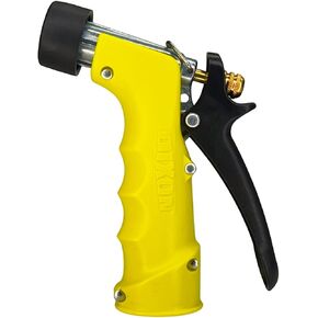 Genuine Dixon SN75 Insulated Water Nozzle, Chrome-Plated Zinc Body, ¾" Garden Hose Thread, Nylon Handle, Brass Valve – 140 °F Hot Water Rated in Kuwait