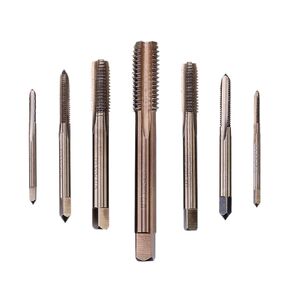 10PCS M2-M12 Cobalt Screw Tap Drill Bits HSSCO Machine Taps for Metal Stainless Steel(M4) in Saudi Arabia