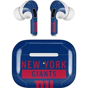 غلاف صوتي من Skinit متوافق مع Apple AirPods Pro - تصميم مرخص رسميًا من NFL New York Giants in Saudi Arabia