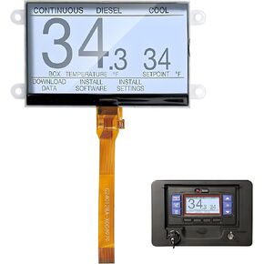 استبدال شاشة LCD AVRO APX لوحدات الناقل Transicold X4 ووحدات المتجهات | يستبدل 12-00663-65 و76-50248-00 | شاشة التحكم في الثلاجة بالتوصيل والتشغيل in Saudi Arabia