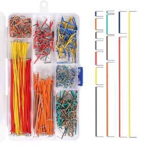 560 PCS Jumper Wire Cables Kit 14 Vaules Assorted Jumper Wire Breadboard Connecting Line Cables for Breadboard Prototyping Flexible Circuits in Kuwait