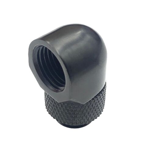 Rotating 90 Degree Metal Elbow Fitting Adapters for Water Cooling Space Utilization and Leak Protections Flats Water Cooling Fitting in Kuwait