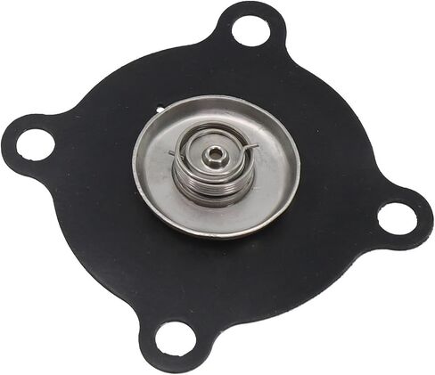 Premium Rubber Diaphragm for 1/2 and 3/4 Inch Solenoid Valves, Leak-Proof Gasket Seal for Plumbing Irrigation Industrial Equipment, Robust Nylon Membrane Replacement Accessory in Kuwait