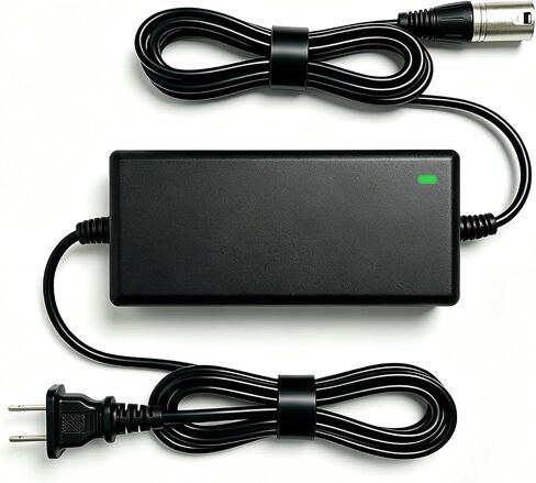 W15128190014 42V 2A Charger Compatible with Razor MX500 36V Charger (3-Pin XLR Connector) for Razor Crazy Cart Currie, XL, MX650, Ezip E1000, Schwinn S1000, X-600, S600 in Kuwait