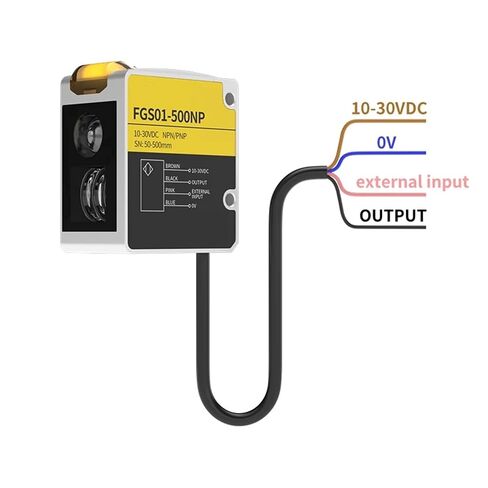 1PCS FGS01-500NP Detection Distance 50~500mm Remote Color Sensor in Kuwait