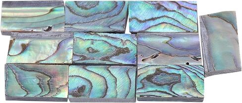 10Pcs Guitars Inlay Material,Guitar Fretboard Inlays Materials,Shell Inlay in Kuwait