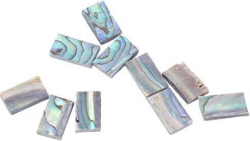 10Pcs Guitars Inlay Material,Guitar Fretboard Inlays Materials,Shell Inlay in Kuwait