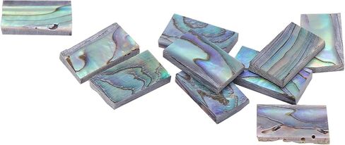 10Pcs Guitars Inlay Material,Guitar Fretboard Inlays Materials,Shell Inlay in Kuwait
