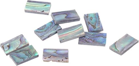 10Pcs Guitars Inlay Material,Guitar Fretboard Inlays Materials,Shell Inlay in Kuwait
