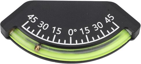 JTLB RV Inclinometer Tilt Gauge Level Gauge Accurate Measurement Impact Proof Easy Install 45 Degree Stable Readings with Mounting Accessories for Off Road Vehicle Truck Trailer B in Kuwait