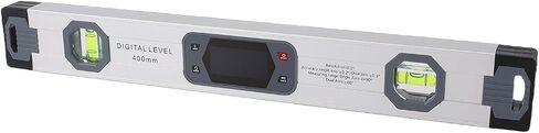 LICAEVEY Digital Level, 400mm Digital Inclinometer with Magnet Base, Aluminum Alloy Angle Finder, Automatic Rotation Buzzer Level Ruler for Accurate in Kuwait