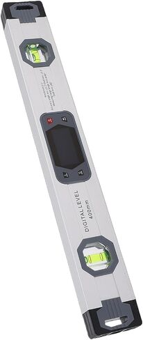 LICAEVEY Digital Level, 400mm Digital Inclinometer with Magnet Base, Aluminum Alloy Angle Finder, Automatic Rotation Buzzer Level Ruler for Accurate in Kuwait