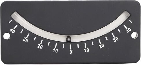 Zunate Tube Clinometer Slope Meter, -40 to 40 Degree Inclinometer for Horizontal Micro Angle Measuring with ABS Housing, Compact Design and Integrated Fixing Hole in Kuwait