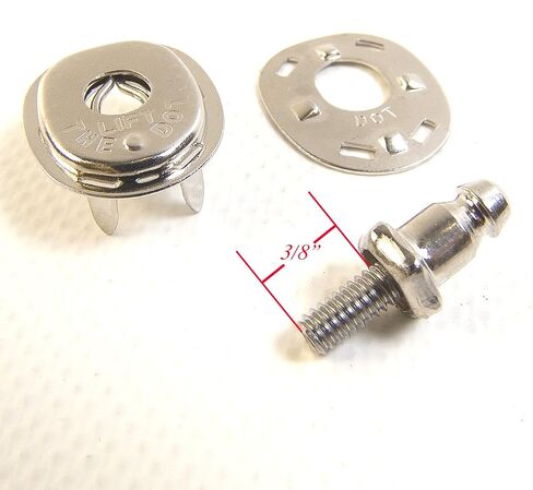 Socket, Clinch Plate & Stud Combinations (10 Piece Set, Socket, Clinch Plate & 3/8" Machine Screw) in Kuwait