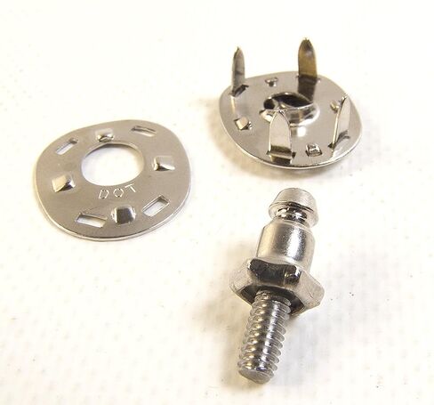 Socket, Clinch Plate & Stud Combinations (10 Piece Set, Socket, Clinch Plate & 3/8" Machine Screw) in Kuwait
