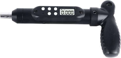 Digital Torque Screwdriver, Precision Machined 2% Bidirectional Alarm T Type Driver, Adjustable Torque with 10 Screwdriver Bits for Automotive Bike Home Appliance Repair in Kuwait