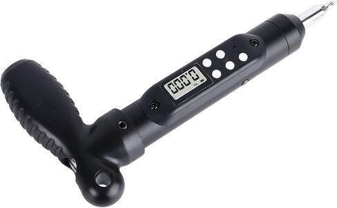 Digital Torque Screwdriver, Precision Machined 2% Bidirectional Alarm T Type Driver, Adjustable Torque with 10 Screwdriver Bits for Automotive Bike Home Appliance Repair in Kuwait