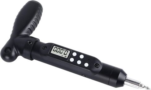 Digital Torque Screwdriver, Precision Machined 2% Bidirectional Alarm T Type Driver, Adjustable Torque with 10 Screwdriver Bits for Automotive Bike Home Appliance Repair in Kuwait