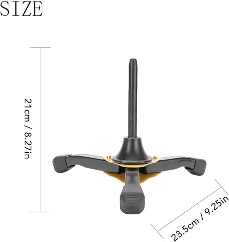 VINGVO Saxophone Stand Sax, Tripod Stand Woodwind Instrument, Foldable Portable with 3 Sturdy Iron Legs for Clarinet Flute Trumpet Oboe Piccolo in Kuwait