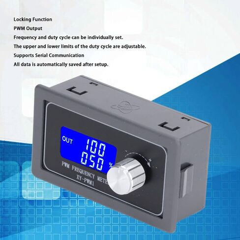Frequency Generator PWM Square Wave Signal Pulse LCD Display DC 3.3V-30V 5-30mA 1Hz-150kHz Adjustable Stable Motor Driving Generator in Kuwait