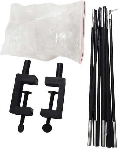 YARNOW Table Balloon Arch Kit with Stand and Clips, Portable Detachable Balloon Garland Display for Birthday and Graduation Party Decorations, 10 Poles with 2 Clips and 25 Rings Set in Kuwait