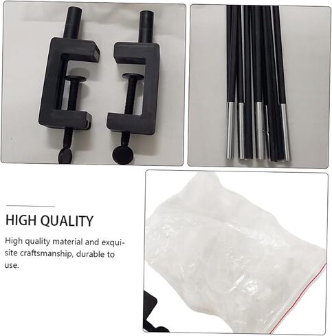 YARNOW Table Balloon Arch Kit with Stand and Clips, Portable Detachable Balloon Garland Display for Birthday and Graduation Party Decorations, 10 Poles with 2 Clips and 25 Rings Set in Kuwait