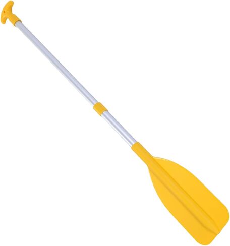 SUNGOOYUE Telescoping Emergency Paddle Boat Paddle, Water Spray Canoe Kayak for Kids Water Play Nan in Kuwait
